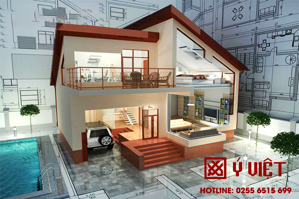 dịch vụ xây nhà trọn gói - Cần lên ý tưởng thiết kế phối cảnh 3D cho khách dễ hình dung 